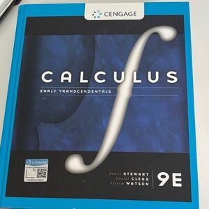 Cengage Calculus Early Transcendentals 9E Textbook